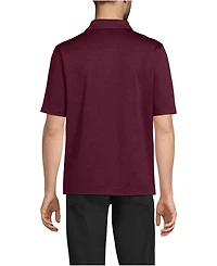 Lands' End Men's Rapid Dry Space Dye Polo Shirt