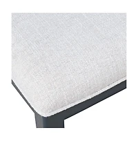 Jofran Westport Modern Farmhouse Upholstered Dowelback Dining Chair