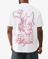 True Religion Men's Short-Sleeve Crewneck T-Shirt