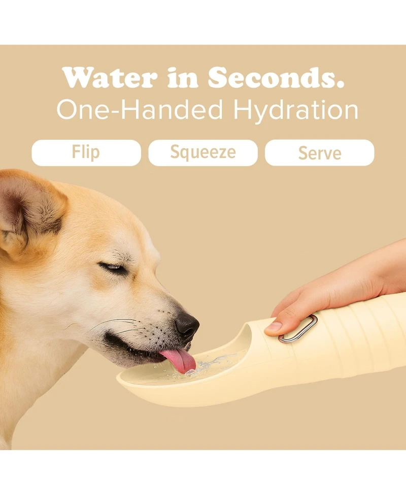 Puppington Collapsible Dog Water Bottle