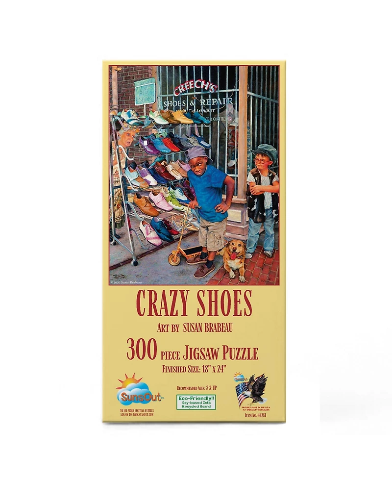 Crzy Shoes 300 piece Jigsaw Puzzle for Adults