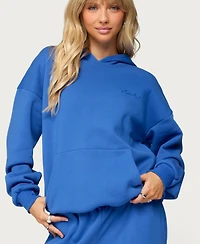 Edikted Women's Basic Girl Oversized Hoodie