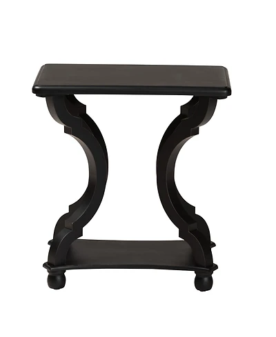Boxton Studio Cianna 22" Wood Traditional End Table
