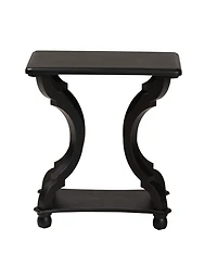 Boxton Studio Cianna 22" Wood Traditional End Table
