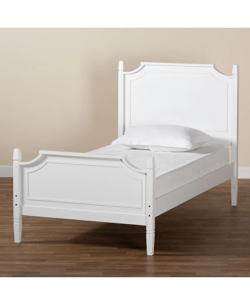 Boxton Studio Mariana 41.5" Wood Traditional Twin Platform Bed