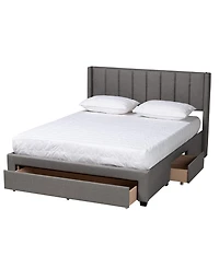 Boxton Studio Coronado 83.3" Mid-Century Full Storage Platform Bed