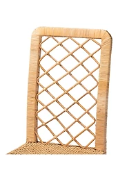 Furniture Moscow 2-Pc. Rattan Bohemian Dining Chair Set