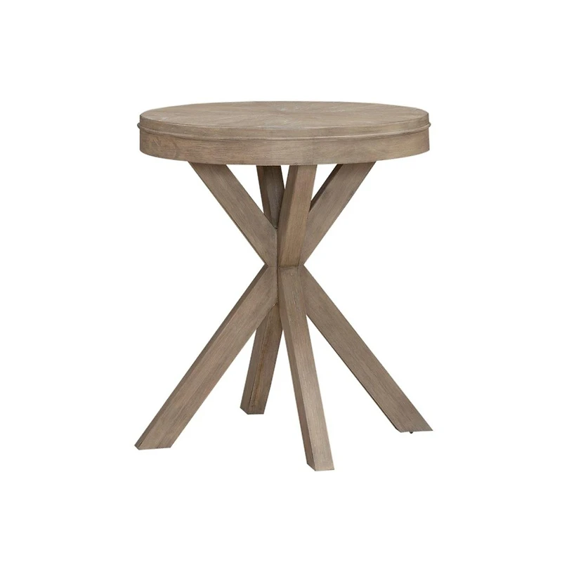 Liberty Furniture Brentwood Round End Table for Living Room