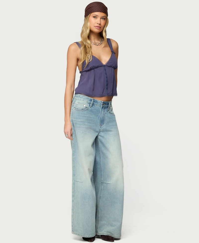 Edikted Women's Andea Babydoll Tank Top