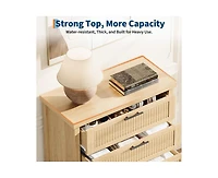 gaomon Fluted Dresser for Bedroom