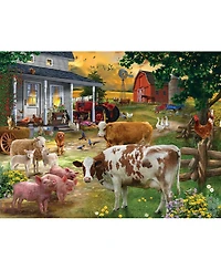 SunsOut Wise Acres Farm 300 piece Jigsaw Puzzle for Adults