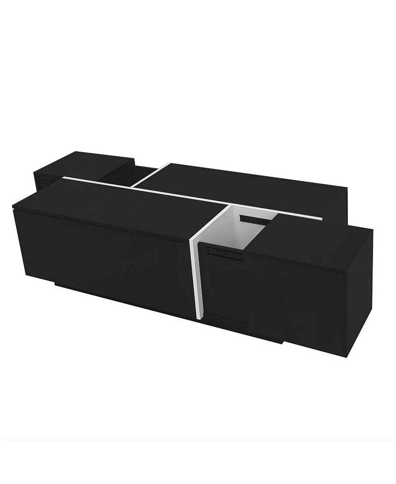 Streamdale Furniture Extendable Coffee Table w/ Storage