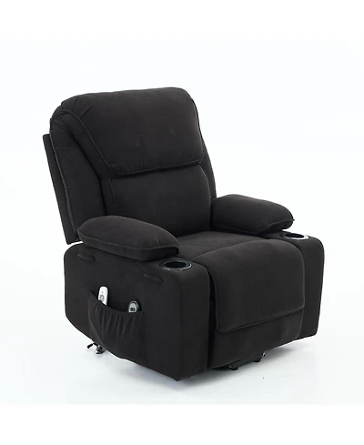 Streamdale Furniture Streamdale Remote-Controlled Heating and Massage Assistive Recliner for Seniors