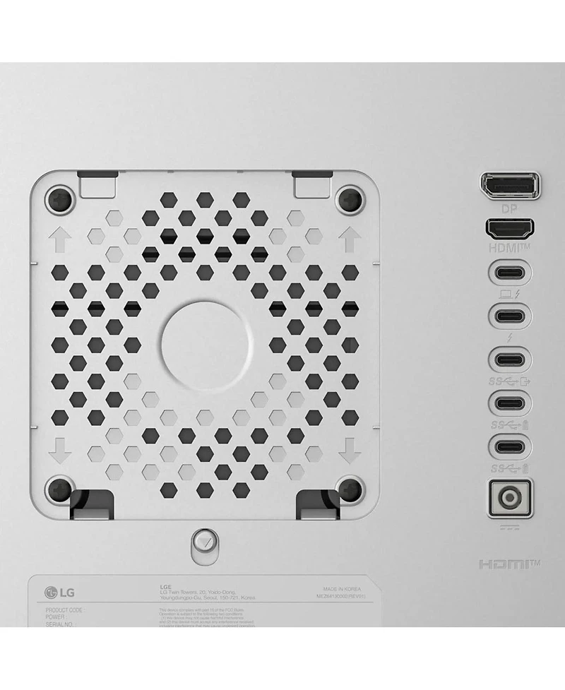 Lg UltraFine evo 32U990A-s 31.5" 16:9 6K Nano Ips Black Lcd Hdr Monitor, White