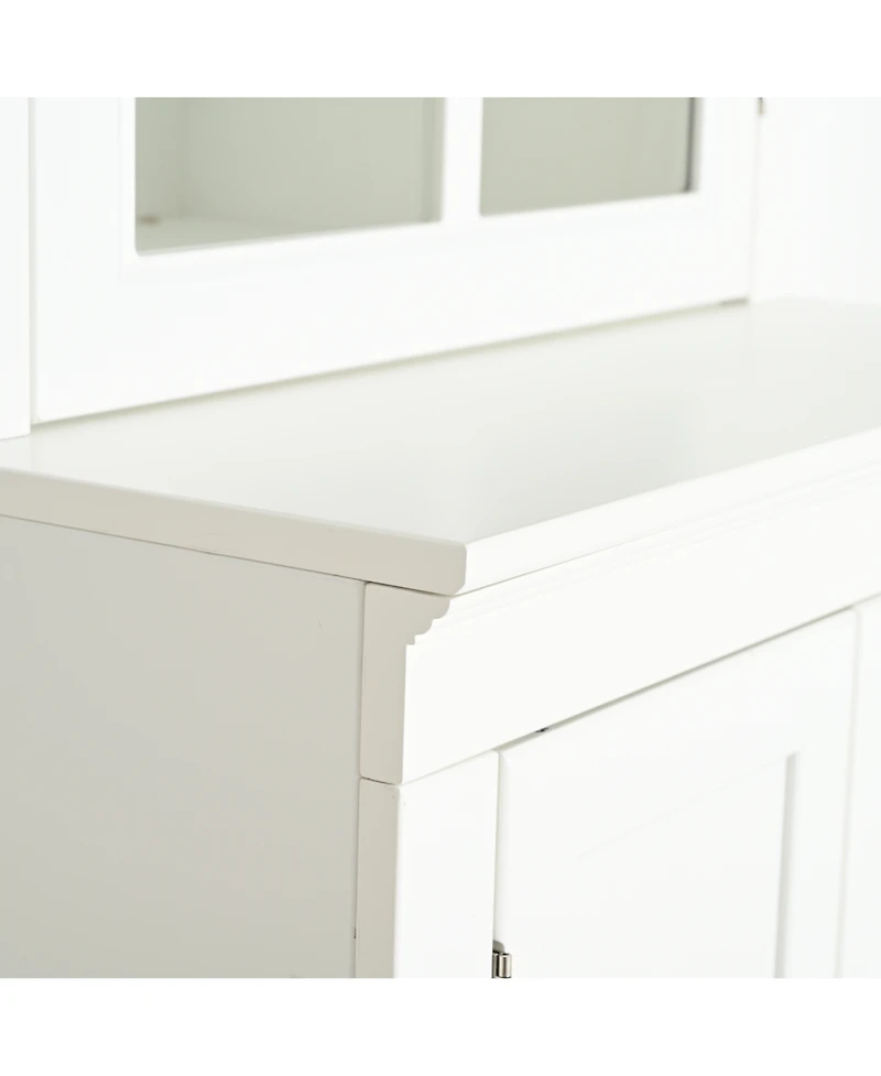 Streamdale Furniture Display Cabinet with Glass Door