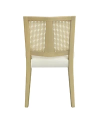 Streamdale Furniture Rattan Dining Chair Without Arm Set of 2