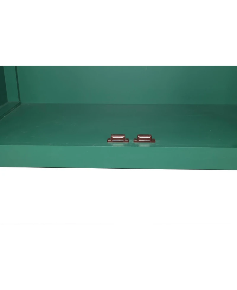 Streamdale Furniture 59" Green Accent Cabinet - Mid Century Modern Buffet/Console