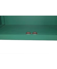 Streamdale Furniture 59" Green Accent Cabinet - Mid Century Modern Buffet/Console