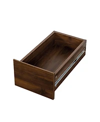 Streamdale Furniture 70.87" Display Cabinet, 4-Tier Shelf, Drawers, Modern Wooden Bookshelf