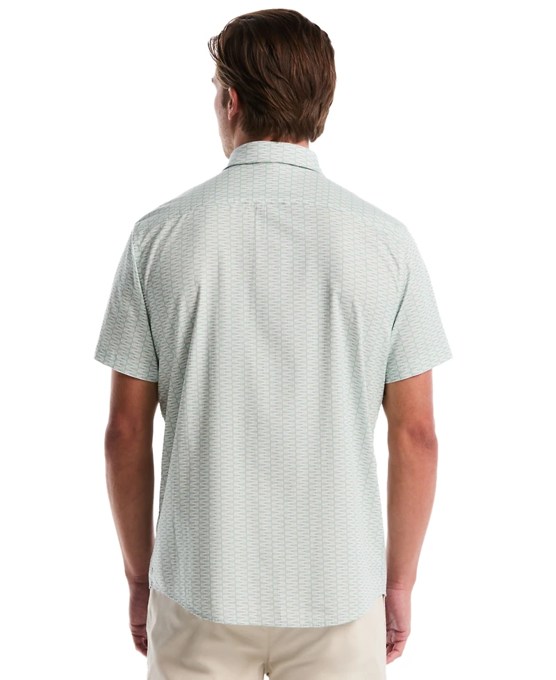 Original Penguin Men's Mini Geo Print Button-Down Shirt