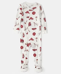 Carter's Baby Boys' Firetruck Snug Fit One-Piece Pajama