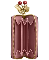 Coach Essential Zip Around Card Case with Charms