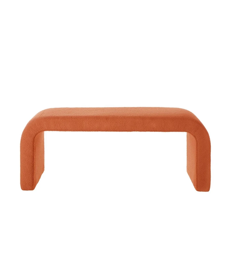 Streamdale Furniture U-Shaped Teddy Ottoman Bench Set of 3