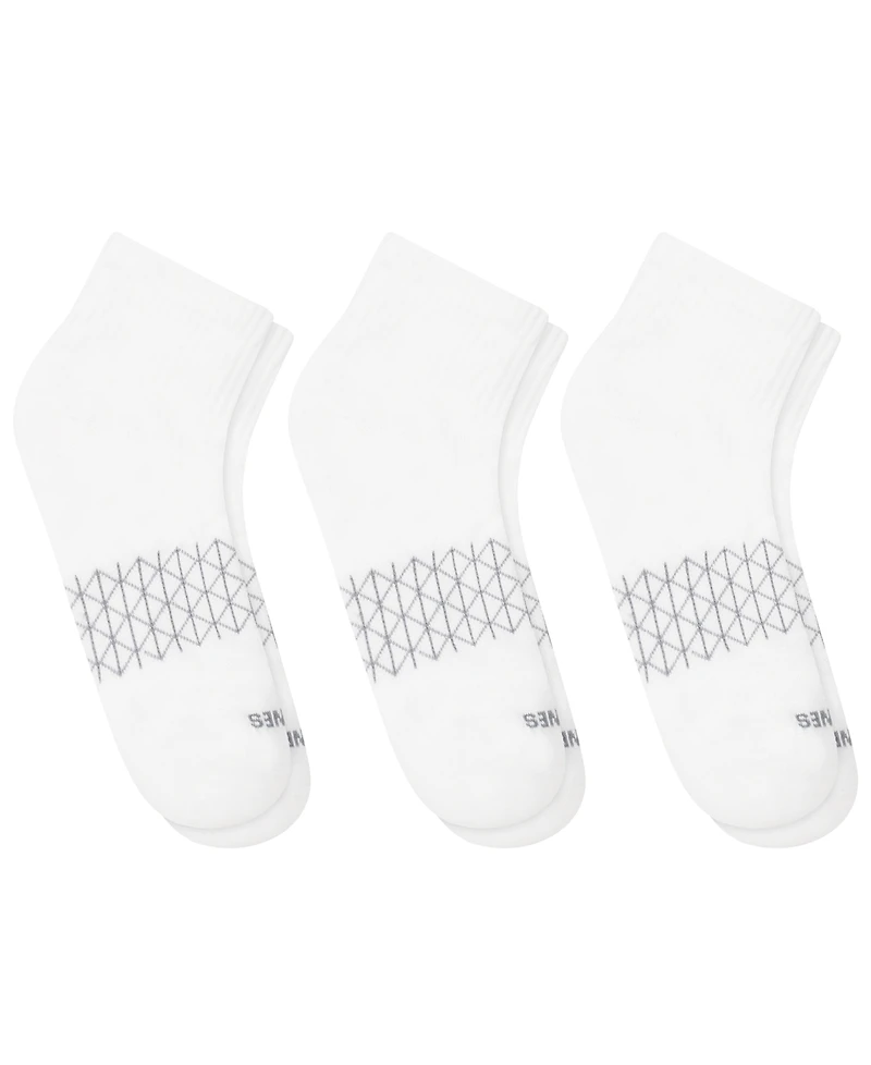 Hanes Men's Ultimate Absolute Comfort Ankle-Length Socks, 3-Packs