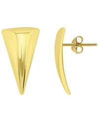 Giani Bernini 18k Gold Over Sterling Silver Knife-Edge Inverted Triangle Post Earrings, Macy's Exclusive