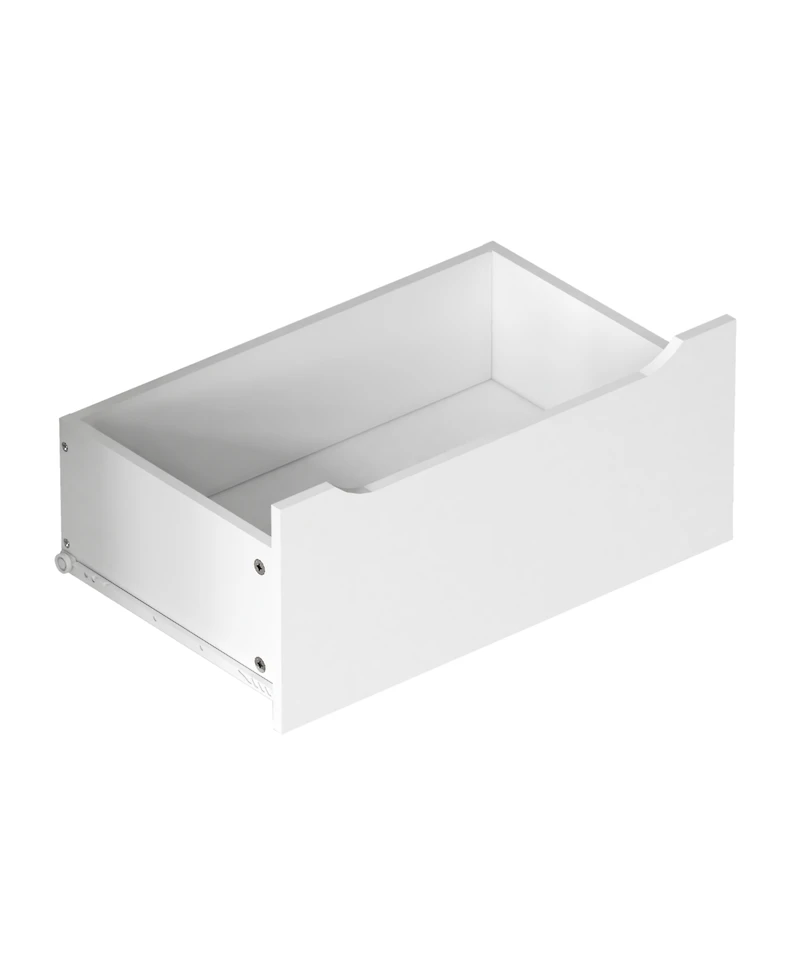 Streamdale Furniture 8-Drawer White Dresser, 47.2" Wide, Large Capacity Storage