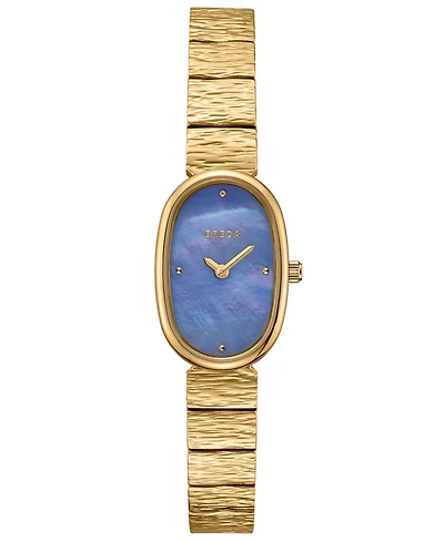 Breda Women's 'Jane Revival' Gold Stainless Steel Bracelet Watch, 18mm