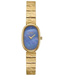 Breda Women's 'Jane Revival' Gold Stainless Steel Bracelet Watch, 18mm