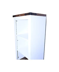 Streamdale Furniture Farmhouse Bathroom Storage Cabinet with Drawer & Shelves