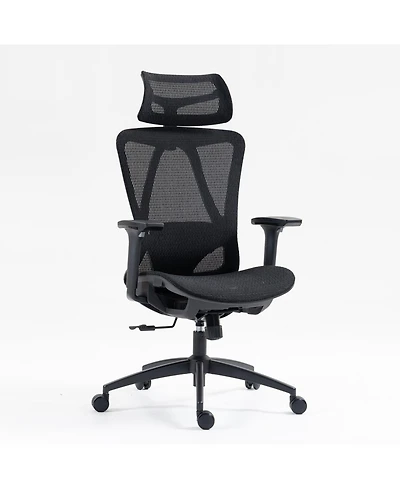 Streamdale Furniture Streamdale High Back Mesh Office Chair-8360HW-bk