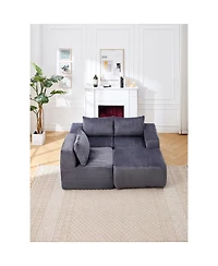 Streamdale Furniture Modern Minimalist Modular Sectional Sofa