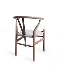 Streamdale Furniture Wishbone Style Accent Chair