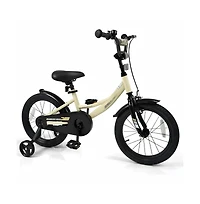 Hongge Kids Training Bike with Adjustable Seat Dual Brake System and Rubber Tires