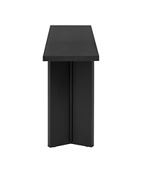 Streamdale Furniture Geometric Leg Console Table