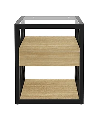 Streamdale Furniture Modern End Table Set of 2