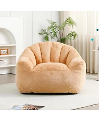 Streamdale Furniture Bean Bag Sofa Chair with Armrests