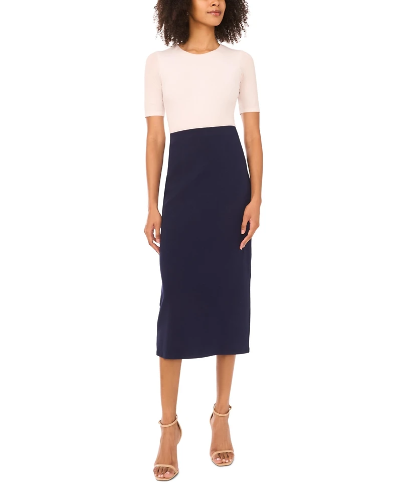 Vince Camuto Women's Pull-On Midi Skirt
