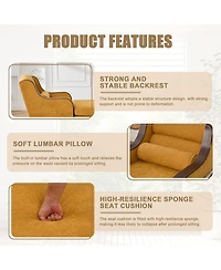 Streamdale Furniture Oversized Chaise Lounge Indoor Sofa Bed