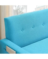 Streamdale Furniture 57" Comfortable Double Sofa w/ Storage