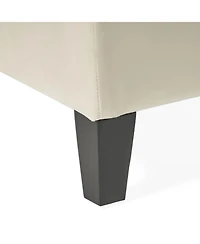 Streamdale Button Tufted Diamond Stitch Storage Ottoman Bench