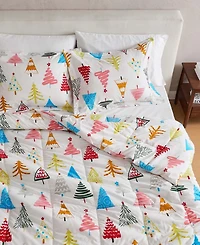 Linery & Co. All-Season Printed Down Alternative Comforter Set