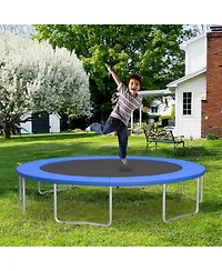 Gymax Universal 16FT Split Trampoline Spring Cover w/Hook & Loop Fastener Waterproof