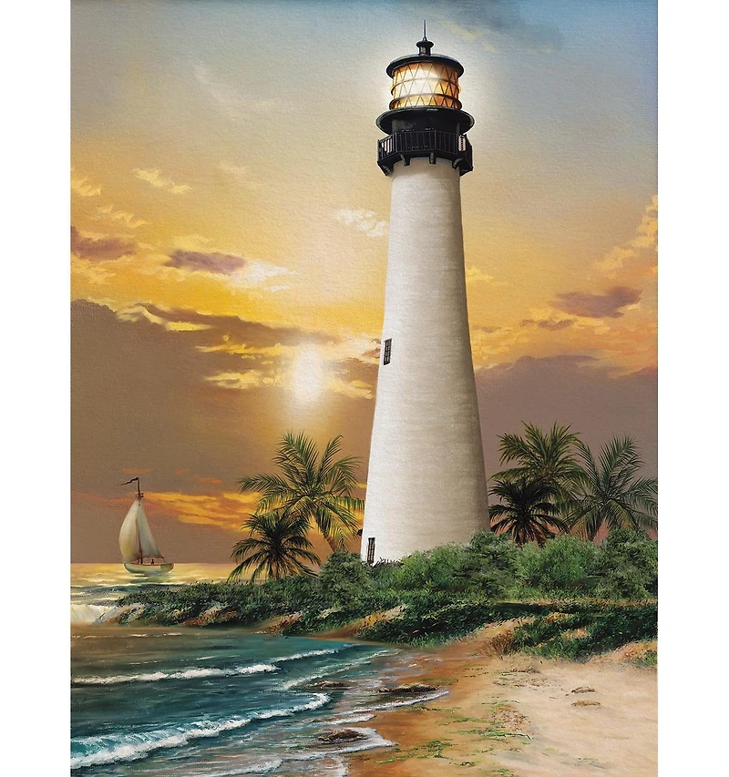 SunsOut Cape Florida Lighthouse 500 piece Jigsaw Puzzle for Adults
