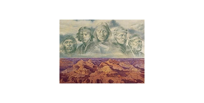 SunsOut Grandfather Earth 500 piece Jigsaw Puzzle for Adults