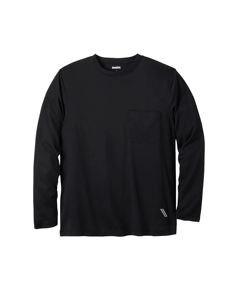 KingSize Big & Tall Long-Sleeve Wicking Top
