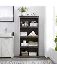 Streamdale Furniture 4 Tier Glass Display Cabinet